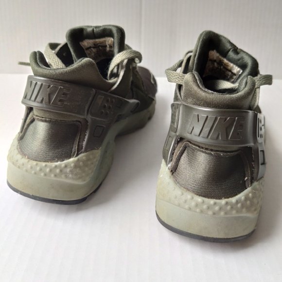 Nike Huarache Sequoia Running Sneaker Grey Youth 4 - Picture 4 of 8